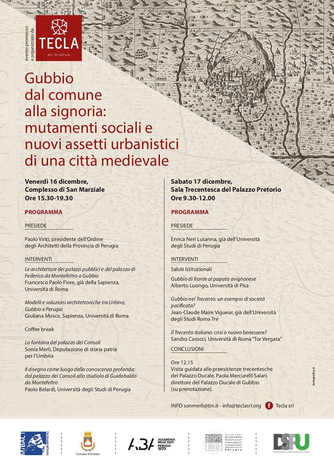 Gubbio dal comune alla signoria | Tecla Soluzioni costruttive e case in legno