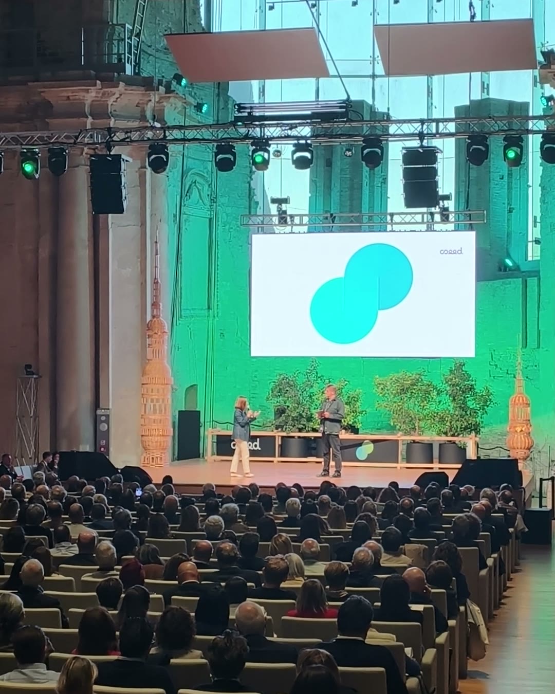 L'Auditorium San Francesco al Prato pieno per l'apertura di Seed 2026